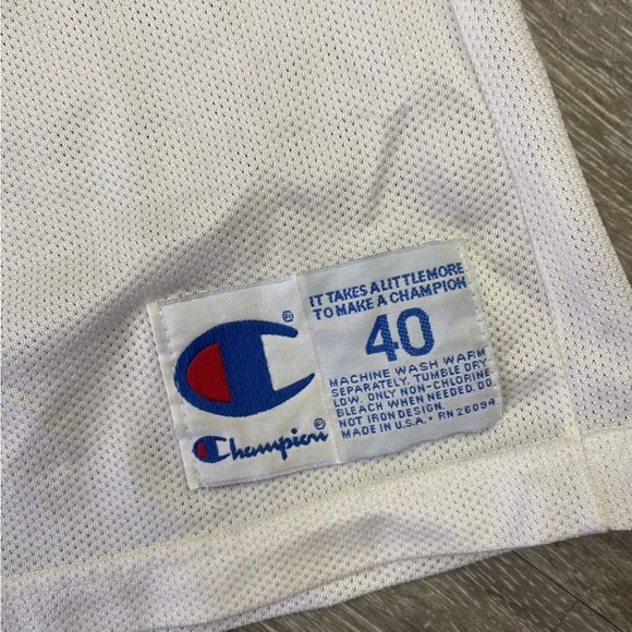 Boston Celtics - Extremely Rare Vintage White Larry Bird Champion Jersey!! - Picture 2 of 8